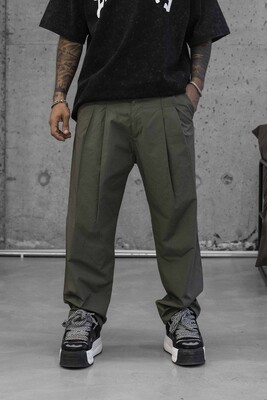 Black Island - Parachute Jogger Pants Green 16289