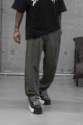 Black Island - Parachute Jogger Pants Green 16289 (1)