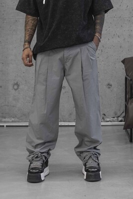 Black Island - Parachute Jogger Pants Grey 16287