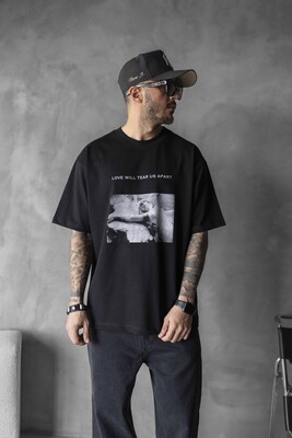 Black Island - PRINTED T-SHIRT BLACK 1728 (1)