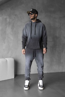 Black Island - Urban Tracksuit Washed Antrasit 1519-20