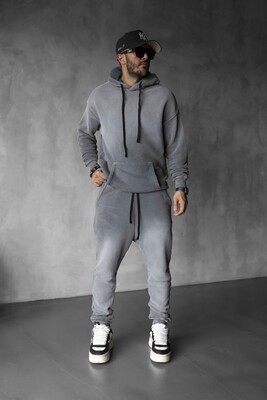 Black Island - Urban Tracksuit Washed Gray 1519-20