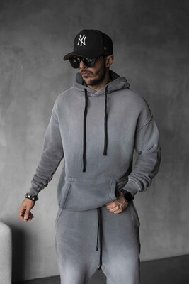 Black Island - Urban Tracksuit Washed Gray 1519-20 (1)