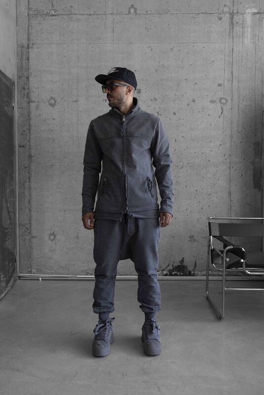 Black Island - urban tracksuıt washed gray 1486-1677