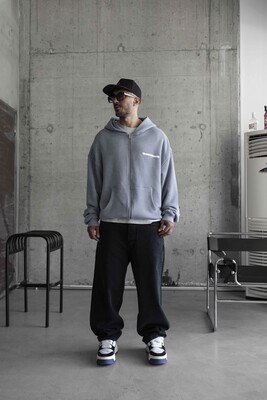 Black Island - Washed Gray Sweatshirts1658