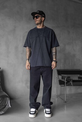 Black Island - WASHED T-SHIRT BLACK 1766