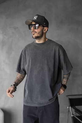 Black Island - WASHED T-SHIRT ANTRA 1720 (1)